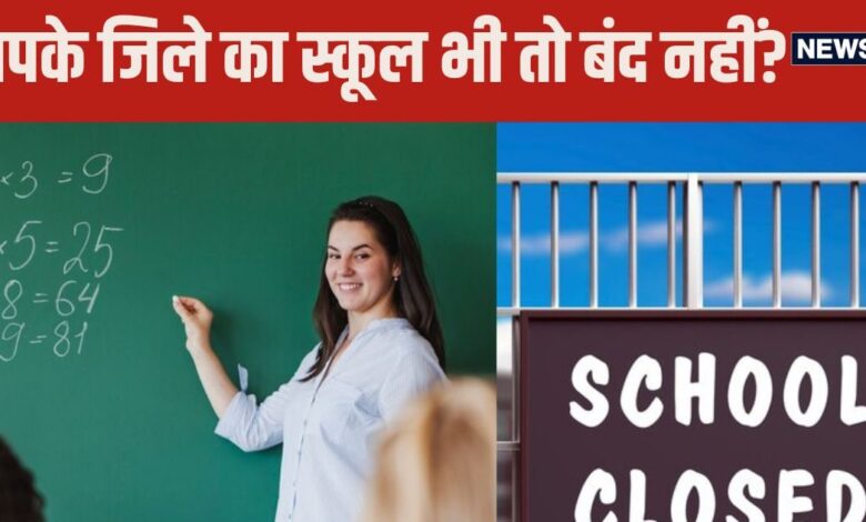 School Closed News: दिल्‍ली के बाद यूपी, हरियाणा, राजस्‍थान के कितने जिलों के स्‍कूल बंद?