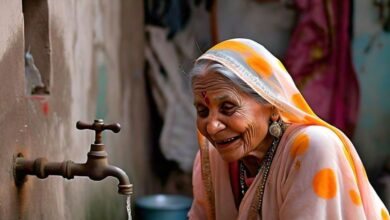 तपती धूप सुलगते रेगिस्तान में नहीं भटकेंगी महिलाएं, 700 किमी. दूर से आया पानी, देख छलक पड़ी आंखें