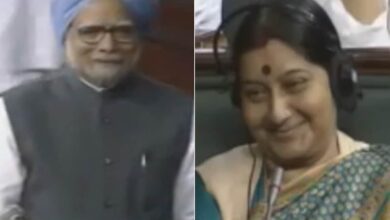 Manmohan Singh's 'Shayari Jugalbandi' With Sushma Swaraj In Parliament