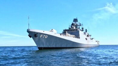 Defence Minister Rajnath Singh To Commission Navy's New Frigate 'INS Tushil' In Russia Today