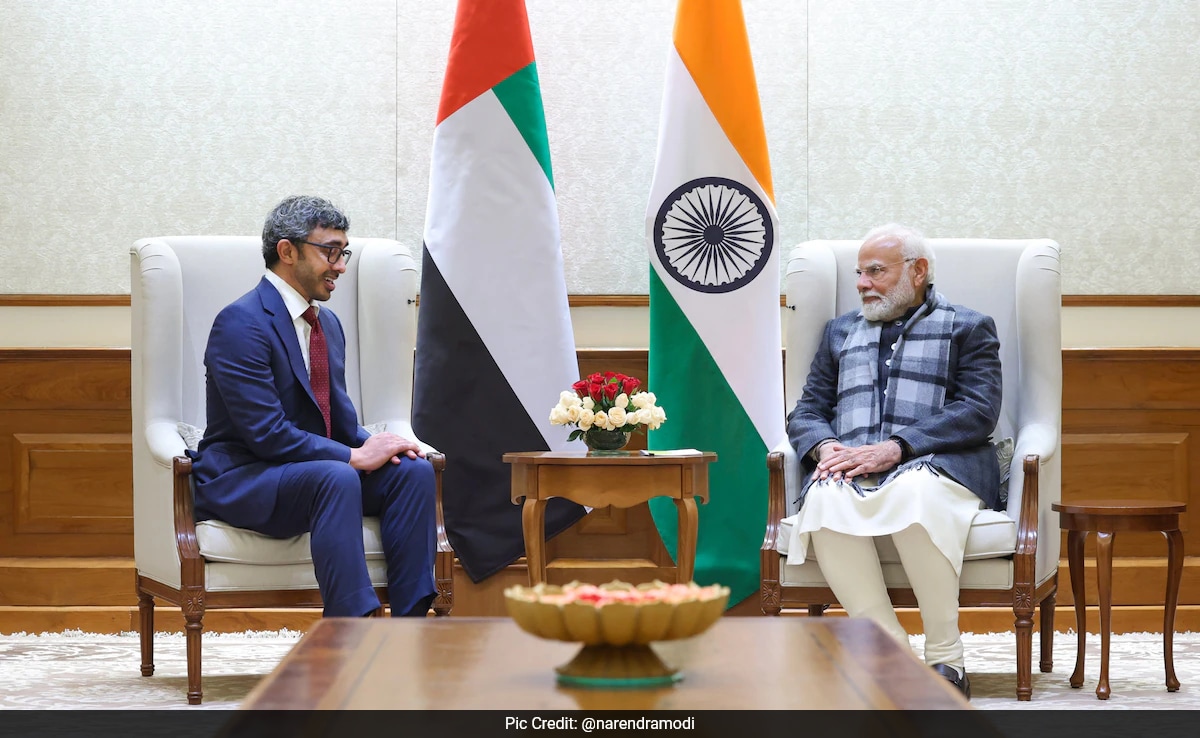 PM Modi, UAE Foreign Minister Discuss India-Middle East-Europe Corridor