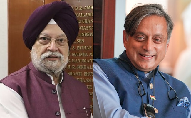 'Our Recollections Differ': Shashi Tharoor On Hardeep Puri's George Soros Claim