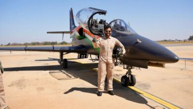 Aviation Minister Takes Sortie In Jet Trainer