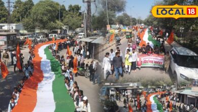 Black Day : पुलवामा हमले में शहीद हुए जवानों की याद में करौली में निकाली 151 फीट लंबी विशाल तिरंगा यात्रा