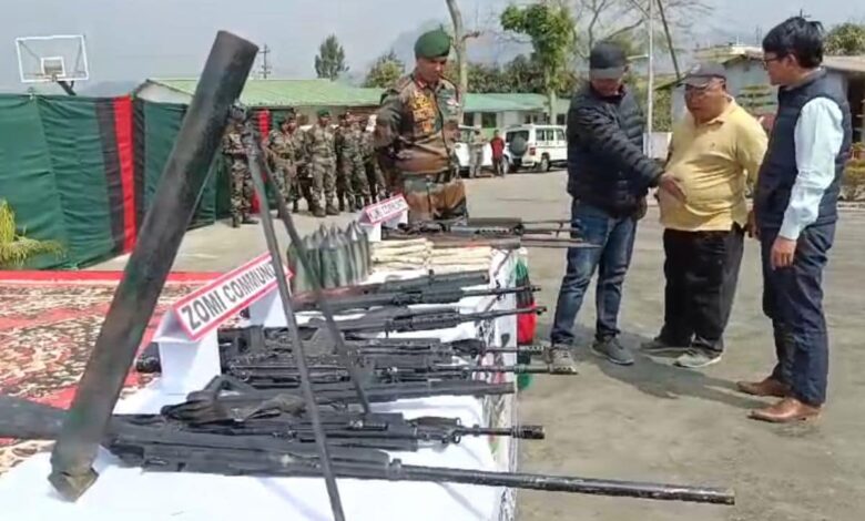 More Weapons Surrendered In Manipur After Governor's Call To Disarm