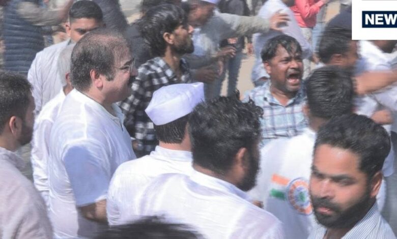 विधानसभा का घेराव: पुलिस की बाड़ाबंदी में फंसे कांग्रेस कार्यकर्ता, बाहर ही नहीं निकल पाए, धरी रह गई प्लानिंग