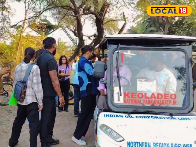 लोहागढ़ में आईफा की शूटिंग के लिए पहुंचे बॉलीवुड अभिनेता अपारशक्ति खुराना