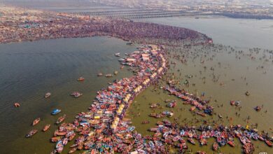 As Maha Kumbh Nears End, Devotees Head To Sangam For Holy Dip