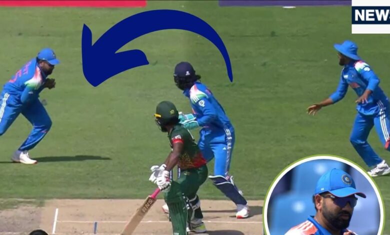 IND vs BAN: कैच छोड़ने के बाद हाथ जोड़ते रहे रोहित शर्मा, हैट्रिक चूकने पर जिंदगी भर माफ नहीं करेंगे अक्षर पटेल!