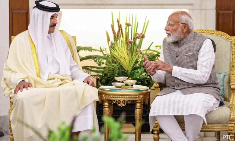 India, Qatar Elevate Ties To 'Strategic Partnership' As Emir Meets PM Modi