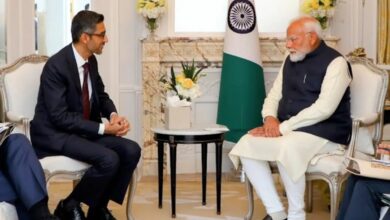 Sundar Pichai On Meeting PM In Paris