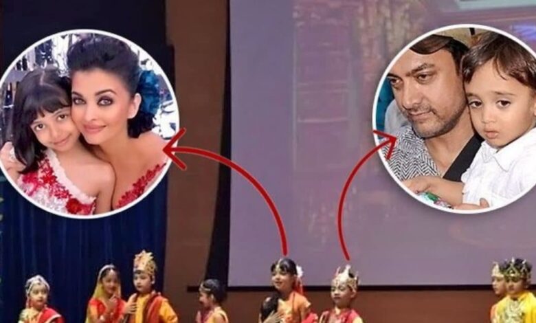 आमिर खान के बेटे ने धारण किया श्रीराम का रूप तो ऐश्वर्या की बेटी बनी सीता, मिनटों में वायरल हुआ वीडियो
