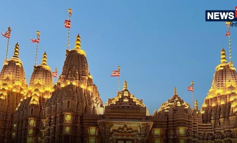 सोने-सा जगमगाया आबू धाबी का ये मंदिर, सालभर में हुई इतनी शादियां, इतने लोगों ने खाया भोग