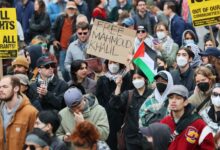 100 Arrested In Trump Tower Protest Against Palestinian Activist's Detention