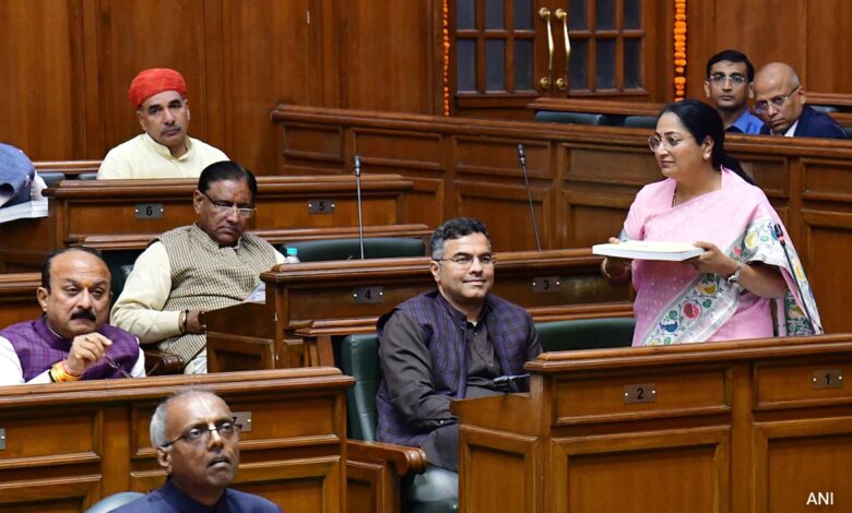 BJP, AAP Clash Over CAG Reports In Delhi Assembly