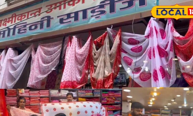 Holi Saree Collection : जोधपुर की इस मार्केट में मिल रही सबसे सस्ती फागुणिया साड़ी, वैरायटी की भरमार