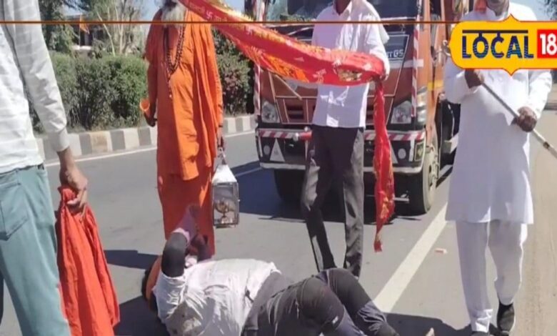 Unique Sarpachal Yatra of Haryana Sonu Das Maharaj take body in circular motion from Dausa to Haryana
