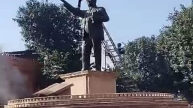 Dr Ambedkar's Statue Goes Missing 2 Days After Installation In Madhya Pradesh