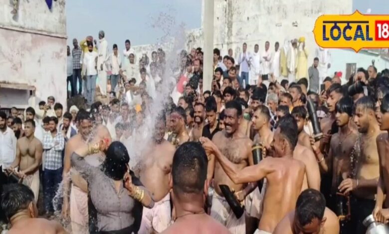 होली पर भाभियों ने देवरों पर किया डोलची से प्रहार! लेकिन किसी ने नहीं मानी हार, दौसा में जोरों से खेली गई डोलची होली!