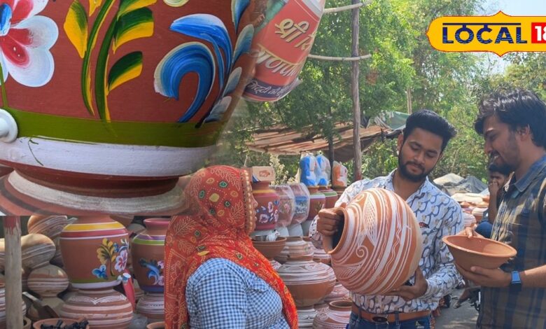 Summer Season Traditional Fridge: भीलवाड़ा में गर्मी के साथ मिट्टी के मटकों की मांग बढ़ी