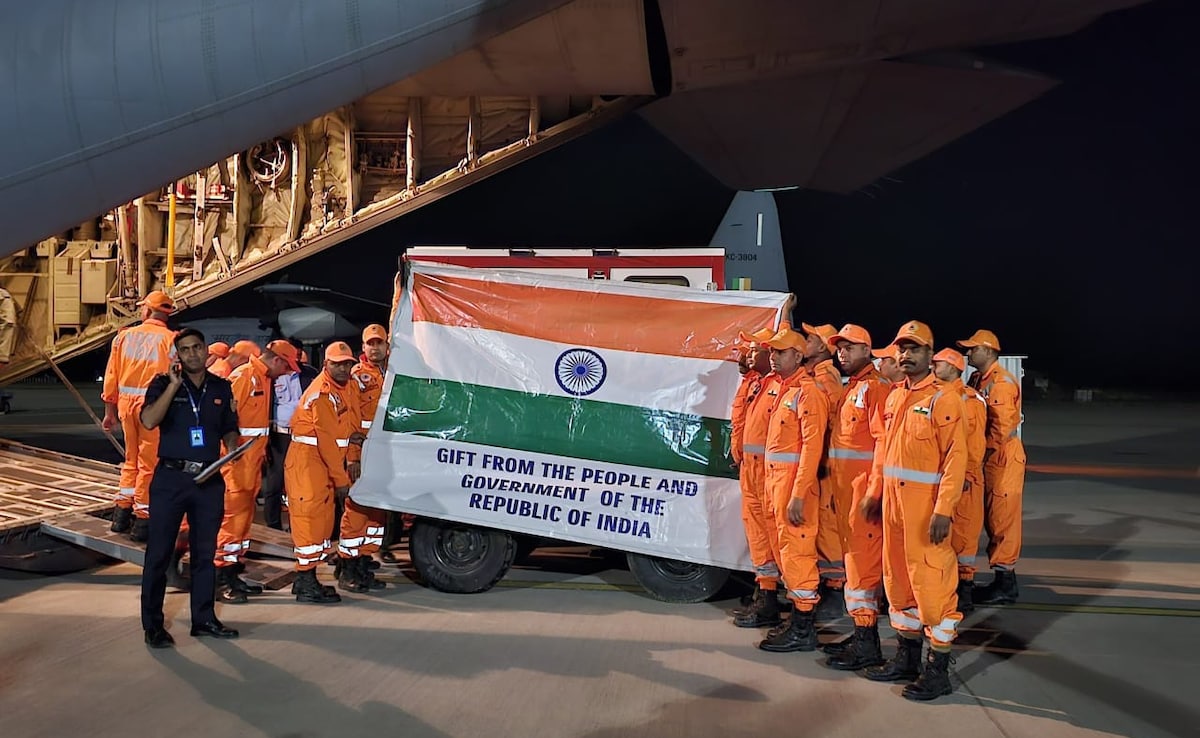 India sends relief material to earthquake-hit Myanmar