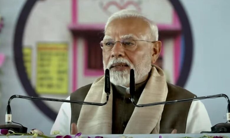 PM Modi Dedicates 100% Electrified Rail Network In Chhattisgarh