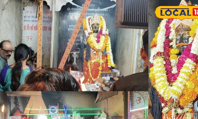 Special decoration of Shingnapun Shanidev, Shani abhishek with 11 thousand liters of oil, 5 thousand sanctified Shani Mudraika and 21 thousand protective shields were distributed free of cost