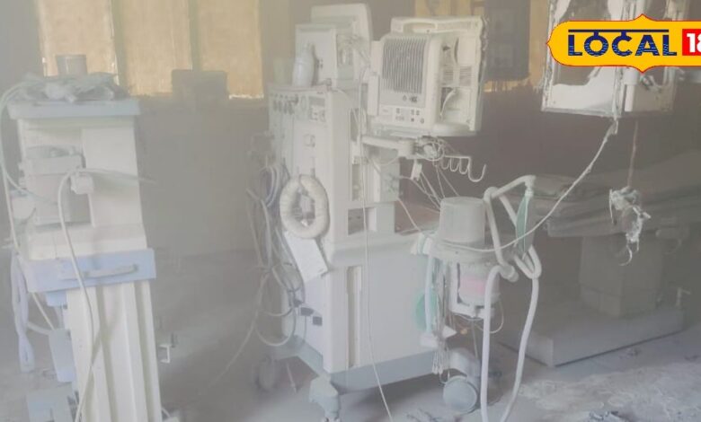 Fire broke out in Jodhpur's MDM Hospital: Operation was going on in the nearby ward, incident happened in the women's wing ICU, panic spread in the hospital
