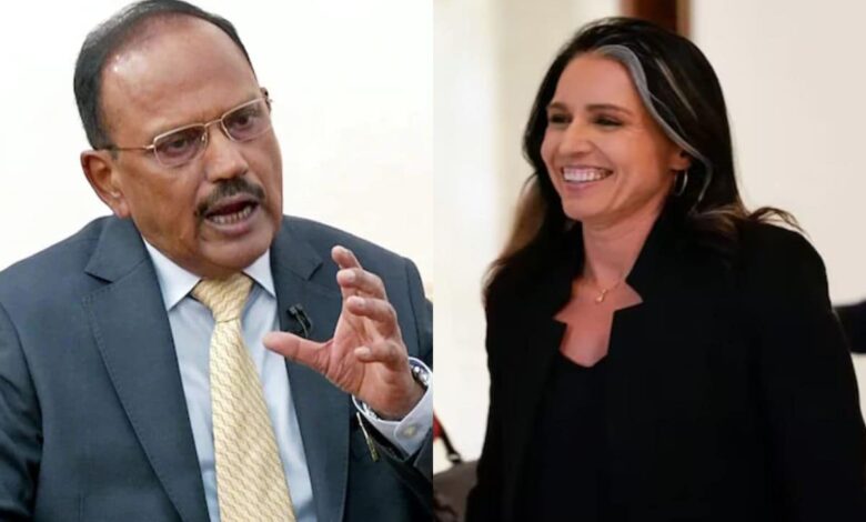 Ajit Doval Meets Tulsi Gabbard In Delhi, Chairs High-Level Security Meet