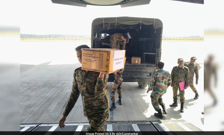 India Launches "Operation Brahma" To Assist Quake-Hit Myanmar
