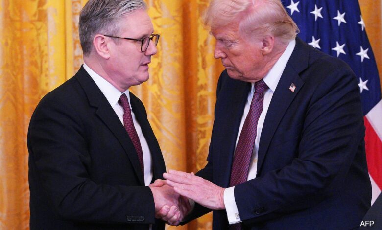 Starmer, Trump Discuss Trade Deal 'Progress': Downing Street