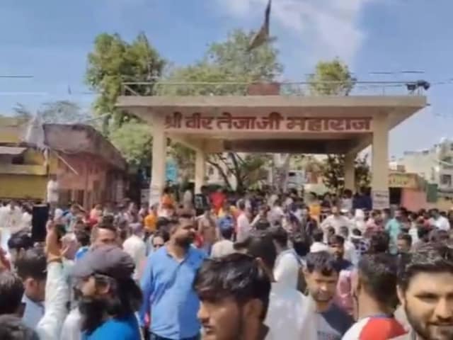 जयपुर में असामाजिक तत्वों ने खंडित की वीर तेजाजी महाराज की मूर्ति, बवाल मचा