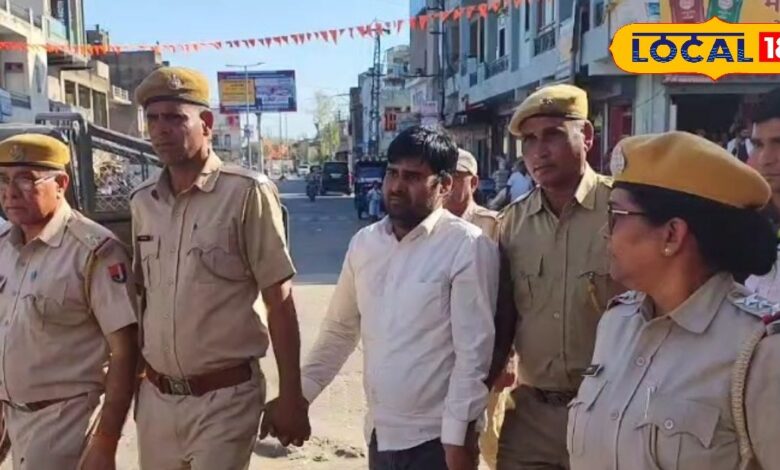 सीकर: पिता ने जुड़वा बेटियों की हत्या की, पुलिस ने निकाला जुलूस.