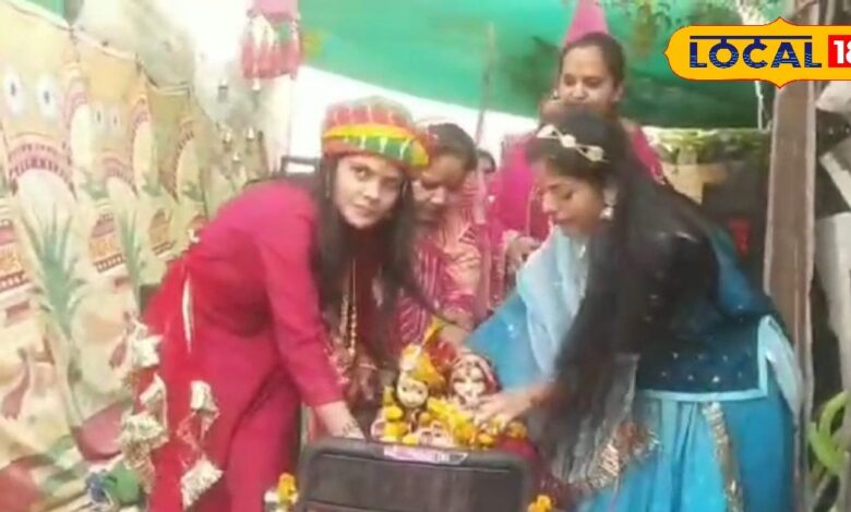 ईसर-गणगौर की शाही शादी, 15 दिन चला समारोह, लग्जरी कार में सबार होकर पहुंचा दूल्हा, महिलाओं ने निभाई रस्में