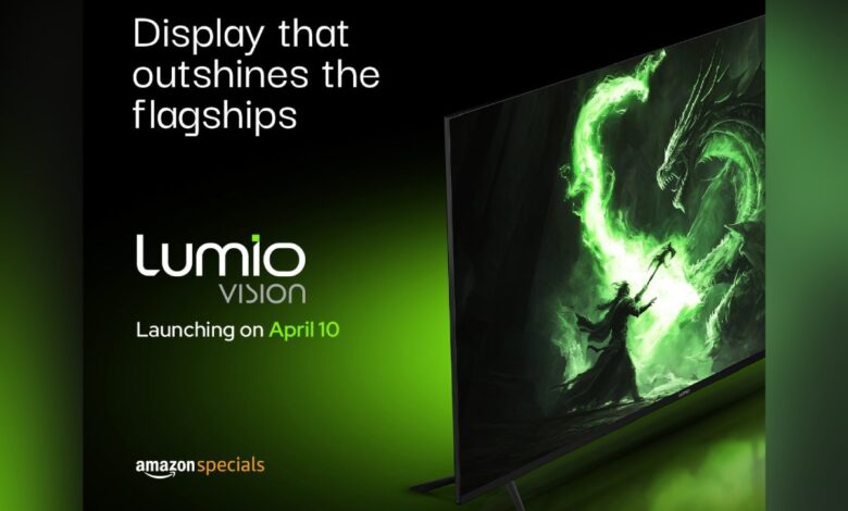 Lumio Vision 7, Vision 9 Features Teased Ahead of April 10 Launch; Dolby Vision, 30W Speakers Confirmed