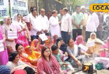 सिलेंडर को पहना दी माला...सड़क पर सिगड़ी पर बनाया खाना, जोधपुर में महिला कांग्रेस का अनोखा प्रदर्शन