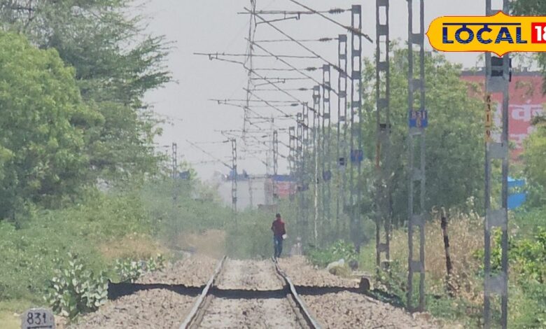Scorching heat in Barmer Temperature 44.8°C difference of 16°C