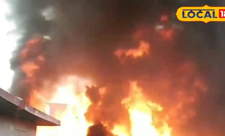 Everyone surprised to see fire balloons suddenly flying in sky jodhpur