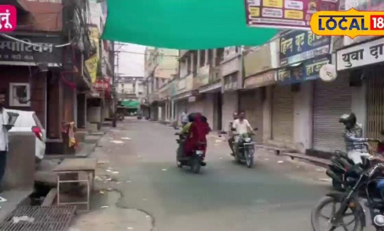 पहलगाम में हुए आतंकी हमले के खिलाफ आज झुंझुनूं पूरी तरह रहा बंद, दोषियों पर कड़ी कार्रवाई की मांग