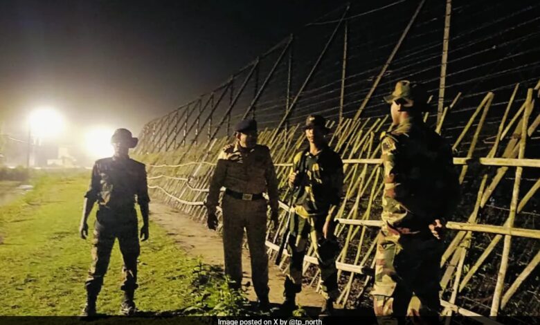 BSF Intensifies Vigil Along Bangladesh Border But Tripura Poses Challenges