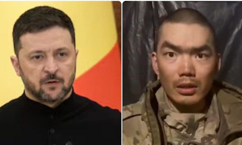 Chinese soldiers Caught fighting for Russia in Ukraine Volodymyr Zelenskyy Video
