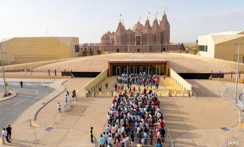 Hindu Temple In Abu Dhabi Celebrates Ram Navami With Grand Celebration