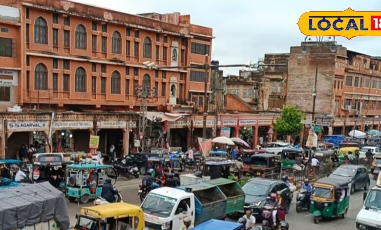 Jaipur Tourism: ऐतिहासिक इमारतों पर जम रही काली परत, ट्रेेफिक, पार्किंग और अतिक्रमण से फीकी पड़ी जयपुर की चमक