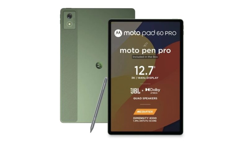 Moto Pad 60 Pro With 12.7-Inch LCD Screen, Quad JBL Speakers Launched in India: Price, Features