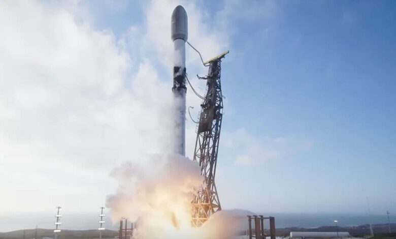 SpaceX Launches 27 Starlink Satellites on Falcon 9 Rocket, Booster Lands Safely