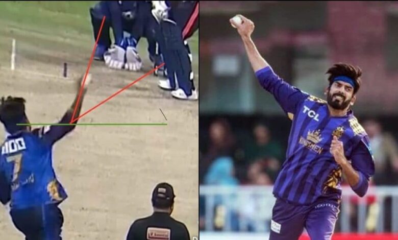 उस्मान तारिक के गेंदबाजी एक्शन की PSL में शिकायत