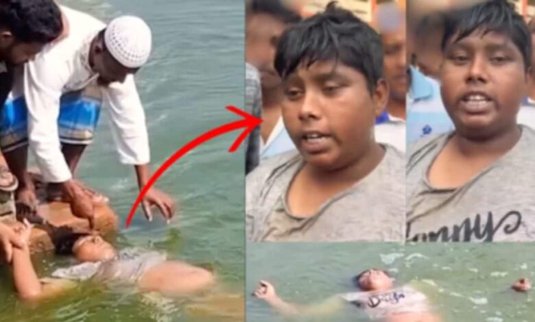 पानी में तैरती दिखी 'लाश', दौड़ते-भागते हुए आए लोग, बाहर निकालते ही बोल पड़ा मुर्दा!