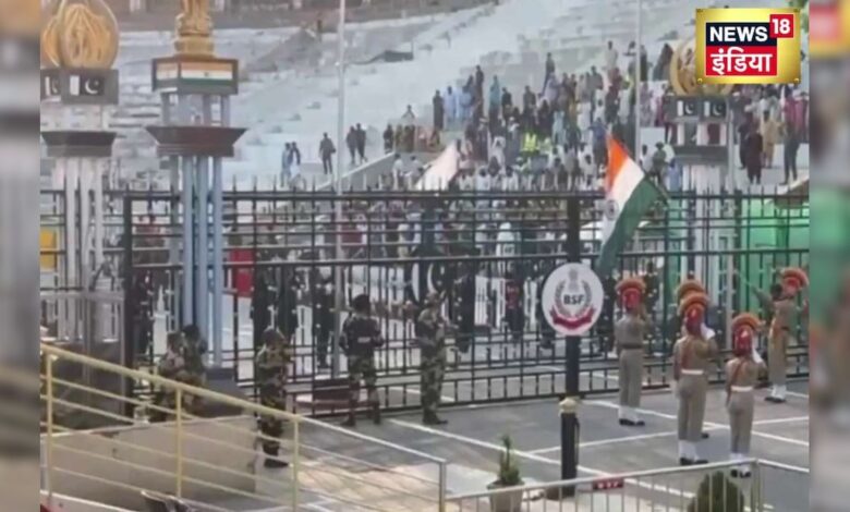 बीटिंग रिट्रीट में पाकिस्तान की करतूतों का सन्नाटा, अटारी-वाघा बॉर्डर पर नहीं खुला दरवाजा – News18 हिंदी