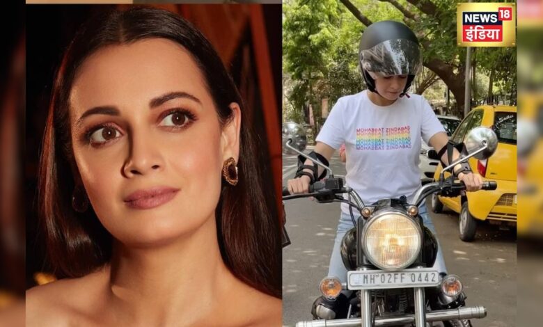 बुलेट बाइक चलाकर दीया मिर्जा ने डर पर पाया काबू, शेयर किया VIDEO