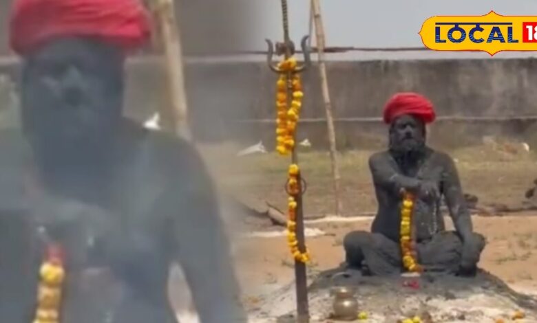 भीषण गर्मी में यह संत कर रहे रोजाना 2 घंटे अग्नितप, जन कल्याण के लिए 41 दिन तक जारी रहेगी साधना